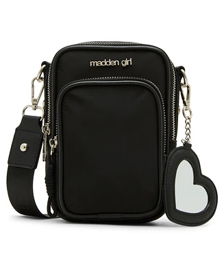 Madden Girl Willowh Nylon Cellphone Crossbody Bag