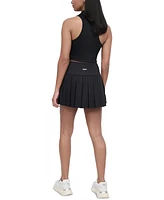 Dkny Sport Women's Court Pique-Knit Pleated Tennis Skort