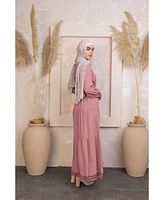 Urban Modesty Tiered Maxi Dress