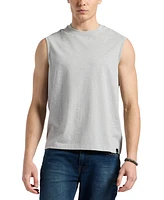 Men's Sleeveless Crew Neck Relaxed Tank Top