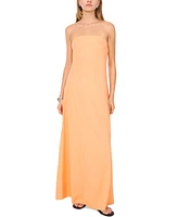 1.state Women's Strapless Maxi Dress