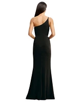 Dress the Population Women's Amy One-Shoulder Gown