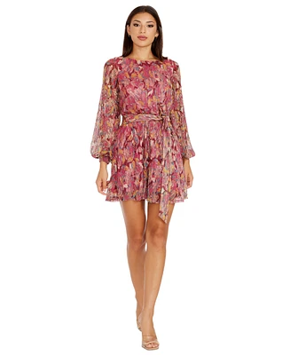 Dress the Population Women's Kirsi Printed Mini