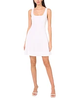 1.state Women's Scoop-Neck Full-Circle Mini Dress