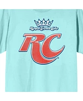 Yoo-hoo Men's Rc Cola Logo Celadon T-shirt-xxl