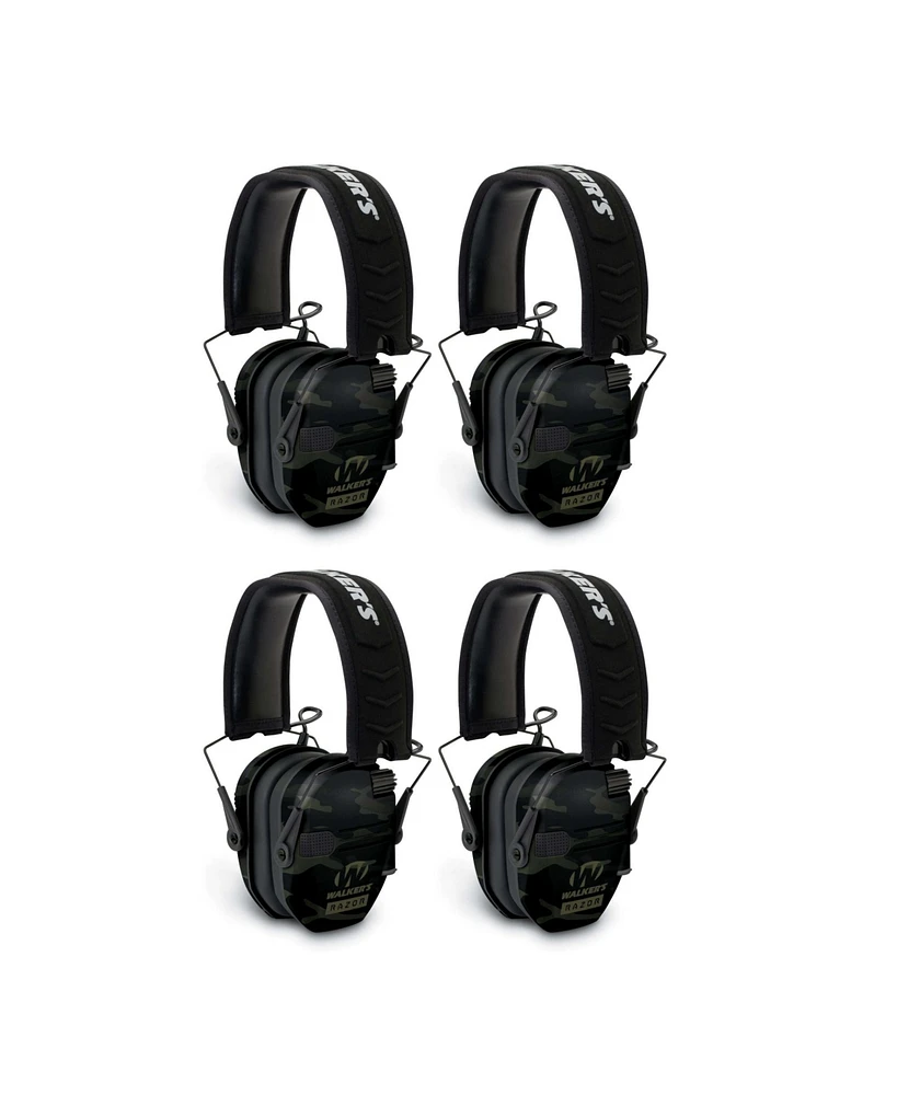 Walker's Razor Slim Electronic Shooting Muffs -Pack