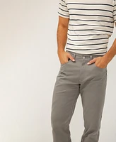 Silver Jeans Co. Men's Eddie Classic Athletic Fit Tapered Leg Essential Twill Pants