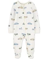 PurelySoft by Carter's Baby Zip-Up 1-Piece Sleep & Play Pajamas