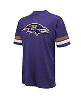 Majestic Men's Derrick Henry Purple Baltimore Ravens Name Number Oversized T-Shirt