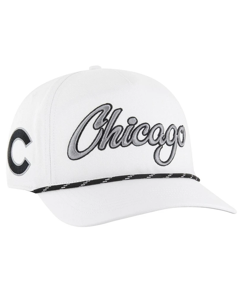 '47 Brand Men's White Chicago Cubs Overhand Speckle Hitch Rope Adjustable Hat