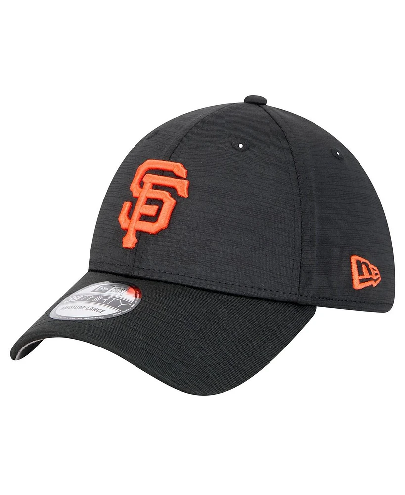 New Era Men's Black San Francisco Giants Tech 39THIRTY Flex Hat