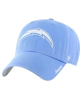 '47 Brand Women's Powder Blue Los Angeles Chargers Luminance Cheer Clean Up Adjustable Hat