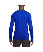 Nike Men's Royal Barcelona 2024/25 Strike Drill Performance Quarter-Zip Pullover Top