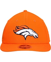 New Era Men's Orange Denver Broncos Main Low Profile 9FIFTY Snapback Hat