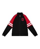 Mitchell & Ness Men's Black Ohio State Buckeyes Mvp 2.0 Track Full-Zip Jacket