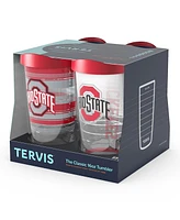 Tervis Tumbler Ohio State Buckeyes Four-Pack 16oz. Classic Tumbler Set