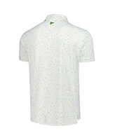 Breezy Golf Men's White Wm Phoenix Open Splatter Polo