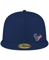 New Era Men's Navy Houston Texans Flawless 59FIFTY Fitted Hat