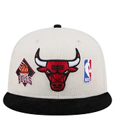 New Era Men's Cream Chicago Bulls Two-Tone 9FIFTY Snapback Hat