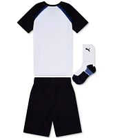 Puma Big Boys 3-Pc. Performance T-Shirt, Shorts & Socks Set