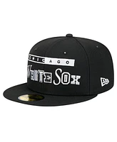 New Era Men's Black Chicago White Sox Ransom 59FIFTY Fitted Hat