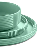 The Cellar Aaden Textured 12 Pc. Dinnerware Set, Service for 4, Exclusively at Macy's