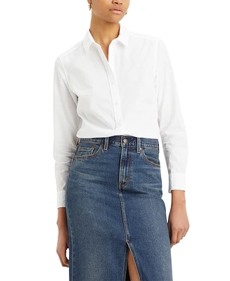 Levi's Women's Classic Fit Button-Front Shirt