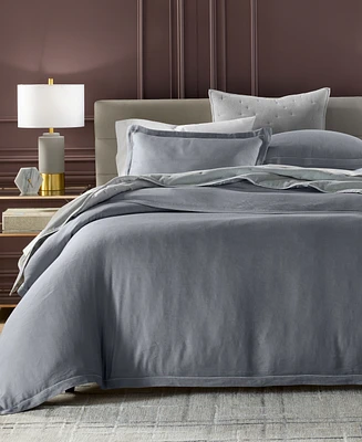 Hotel Collection Linen/Modal Blend 3-Pc. Comforter Set, Full/Queen, Exclusively at Macy's