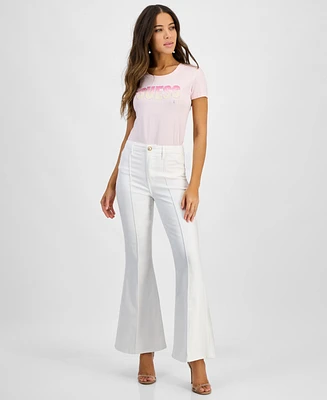 Guess Women's Amanda Extra Flare Leg-Seam Jeans