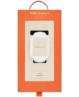 Tory Burch Women's The T Monogram Silicone Strap For Apple Watch 41mm