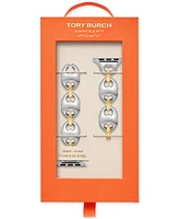 Tory Burch Women's The Double T Link Two-Tone Stainless Steel Bracelet For Apple Watch 38-46mm