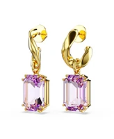 Swarovski Gold-Tone Plated Millenia Drop Earrings