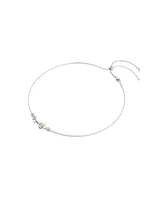 Swarovski Constella Round Cuts White Rhodium Plated Necklace