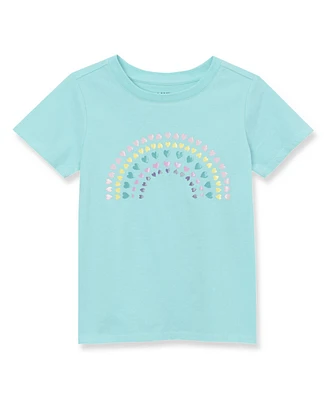 Lands' End Girls Short Sleeve Graphic Tee