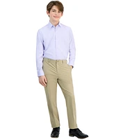 Michael Kors Big Boys Classic Fit Solid Stretch Dress Shirt