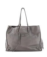 Pre-Owned Balenciaga B4 Zip Around Tote Leather