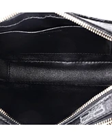 Pre-Owned Balenciaga Signature Clutch Bag Bb Monogram Coated Canvas