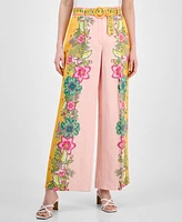 T Tahari Women's High-Rise Eternity Garden Pants