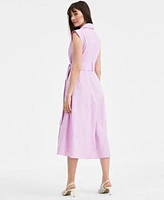 On 34th Womens Sleeveless Shirtdress Monikaa Slingback Pumps Exclusively At Macys