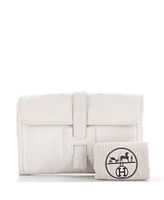 Pre-Owned Hermes Pm Jige Clutch Epsom