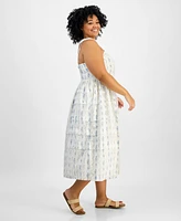 And Now This Trendy Plus Floral Fit & Flare Dress, Exclusively at Macy's
