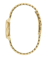 Olivia Burton Women's Honeycomb Ultra Slim Gold Tone Bracelet Watch, 28mm