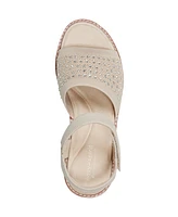 Easy Spirit Women's Jaela Embellished Eflex Flat Sandals