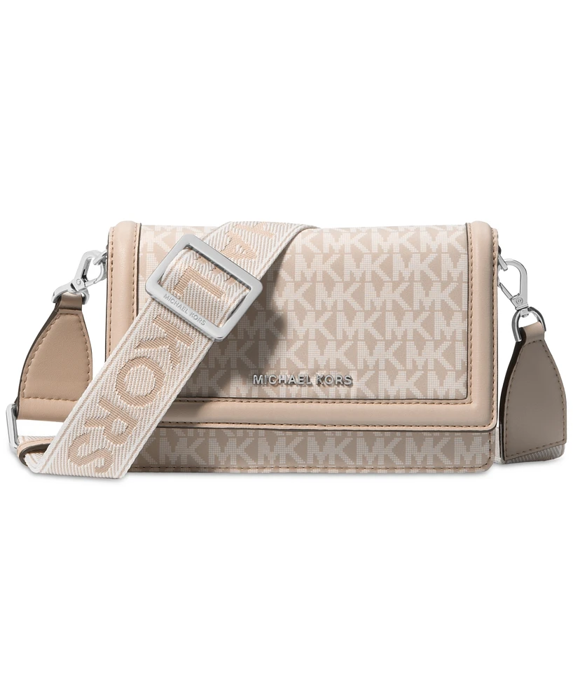 Michael Kors Jet Set Mini Phone Webbing Nylon Crossbody