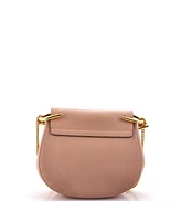 Pre-Owned Chloe Mini Drew Crossbody Bag Leather