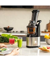 Ventray Masticating Juicer - Slow Cold Press Juice Maker - Black