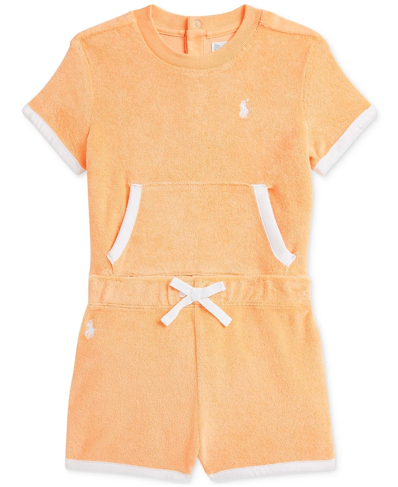 Polo Ralph Lauren Baby Boys Short-Sleeve Sweatshirt & Short Set