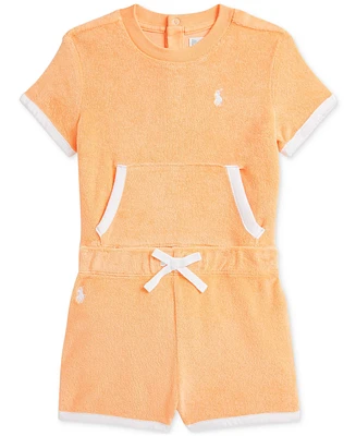 Polo Ralph Lauren Baby Boys Short-Sleeve Sweatshirt & Short Set