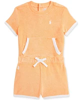 Polo Ralph Lauren Baby Boys Short-Sleeve Sweatshirt & Short Set