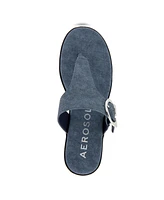 Aerosoles Women's Izola Round Toe Wedge Sandals